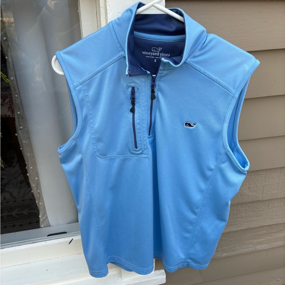 Vineyard Vines Quarter Zip Vest